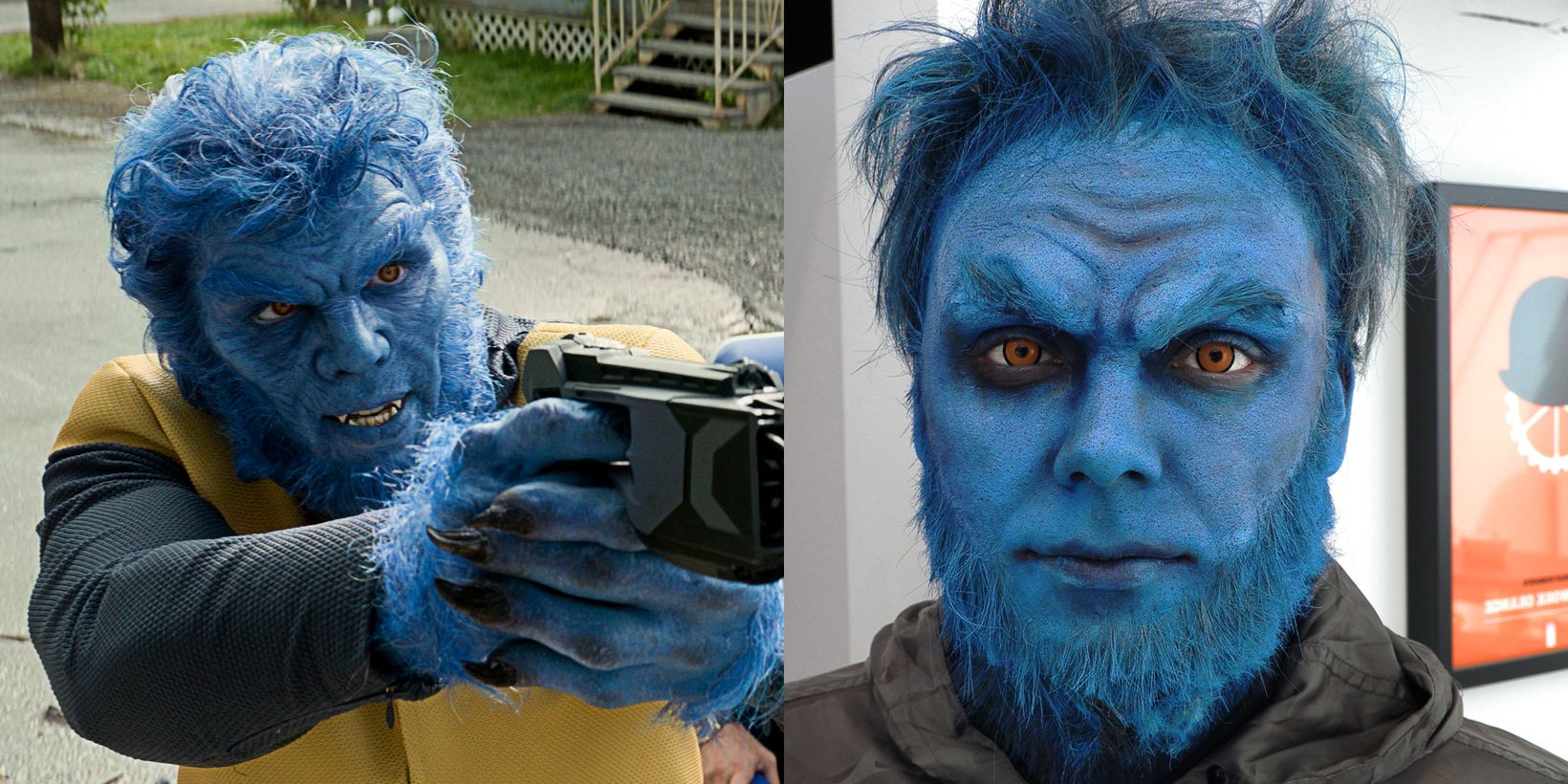 Noobwork som Beast fra X-Men: Dark Phoenix