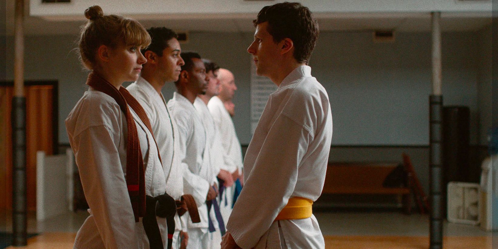 Imogen Poots of Jesse Eisenberg i The Art of Self-Defense