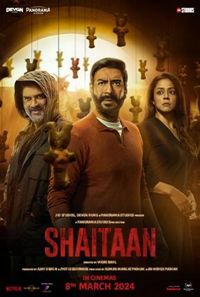 Ajay Devgan et al. posing for the camera
