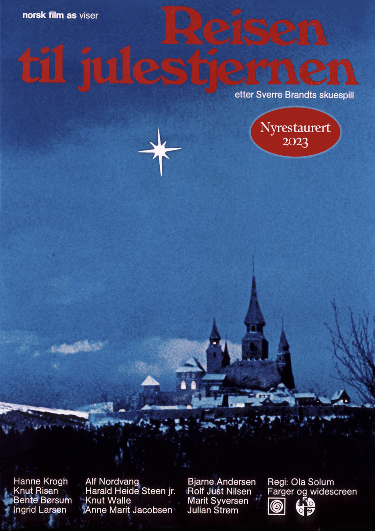 Plakat for 'Reisen til Julestjernen (restaurert 2023)'