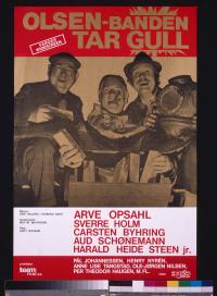 Plakat for 'Olsenbanden 3 - Tar gull (1972)'