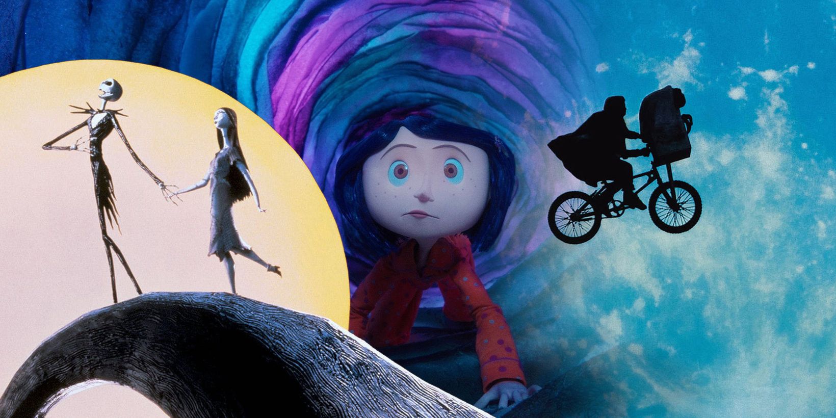 Et førjulsmareritt/The Nightmare before Christmas, Coraline og den hemmelige dør, E.T.: The Extra Terrestrial