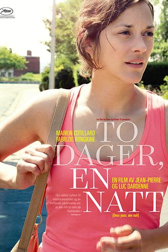 Plakat for 'To dager, en natt'