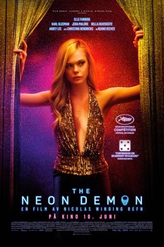 Plakat for 'The Neon Demon'