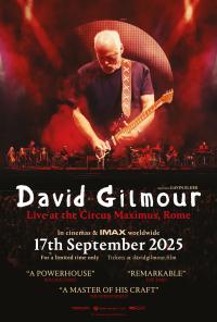 Plakat for 'David Gilmour Live at the Circus Maximus, Rome'