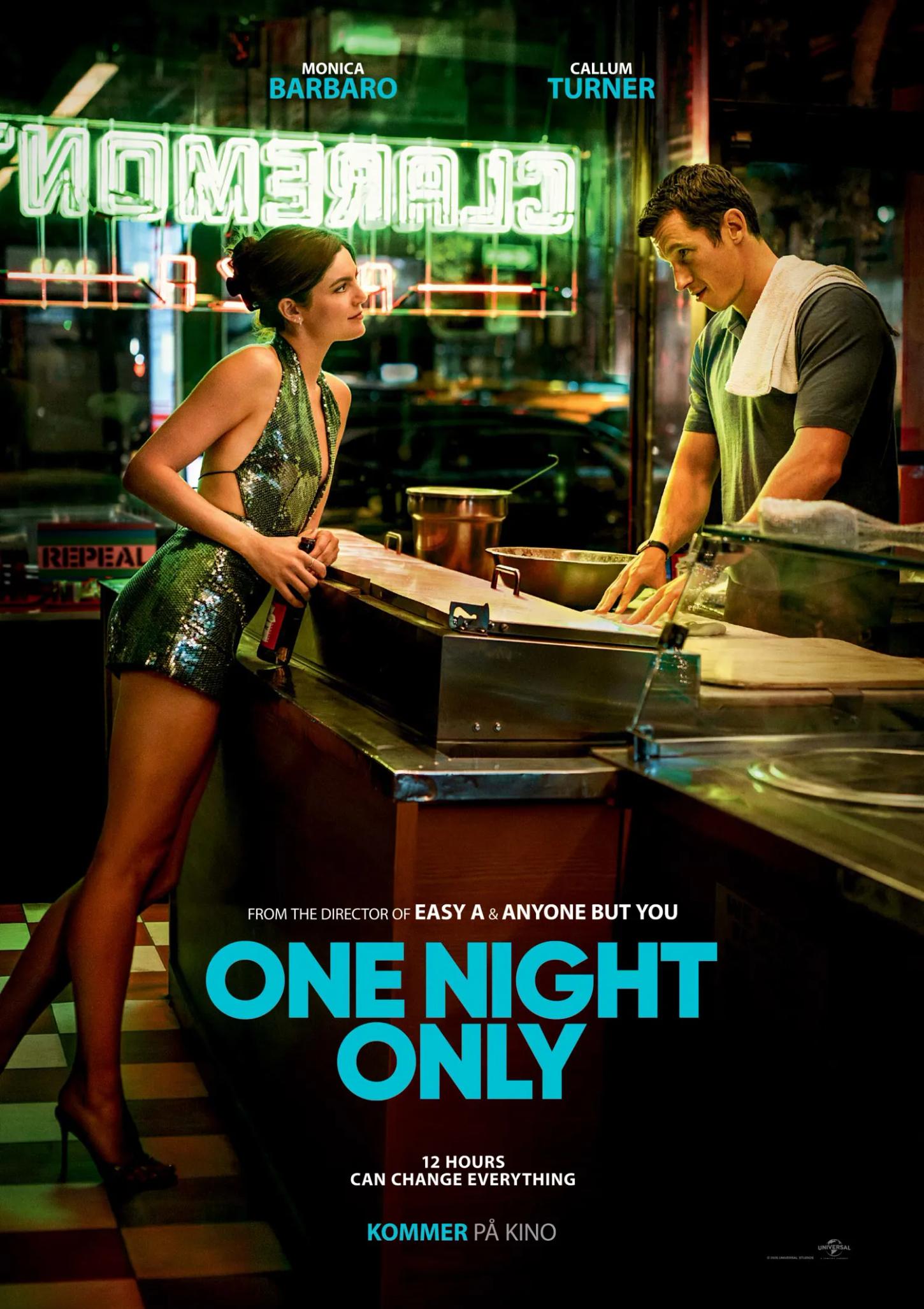 Plakat for 'One Night Only'