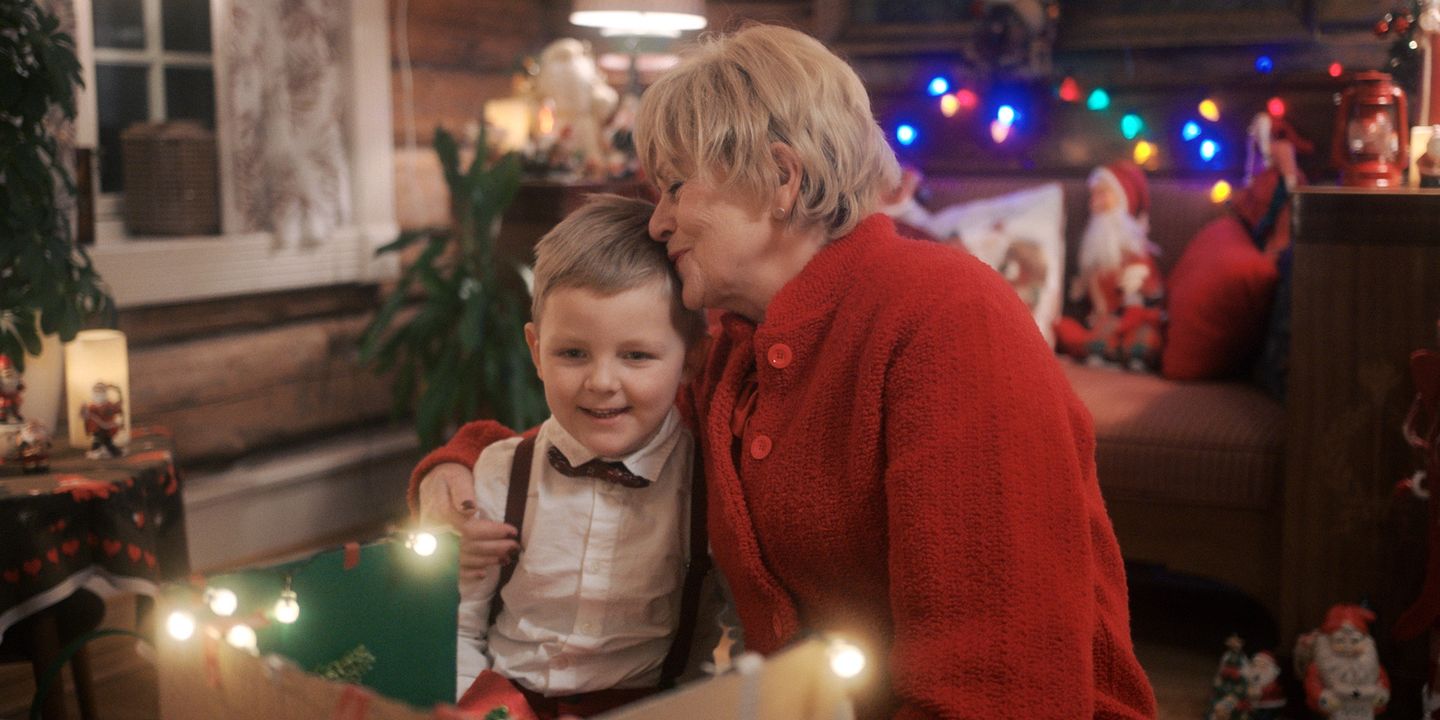 Brillebjørn feirer jul