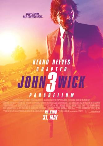 Plakat for 'John Wick: Chapter 3'