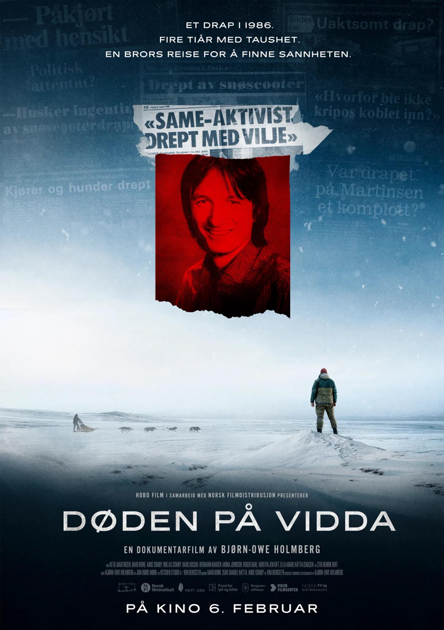 Plakat for 'Døden på vidda'