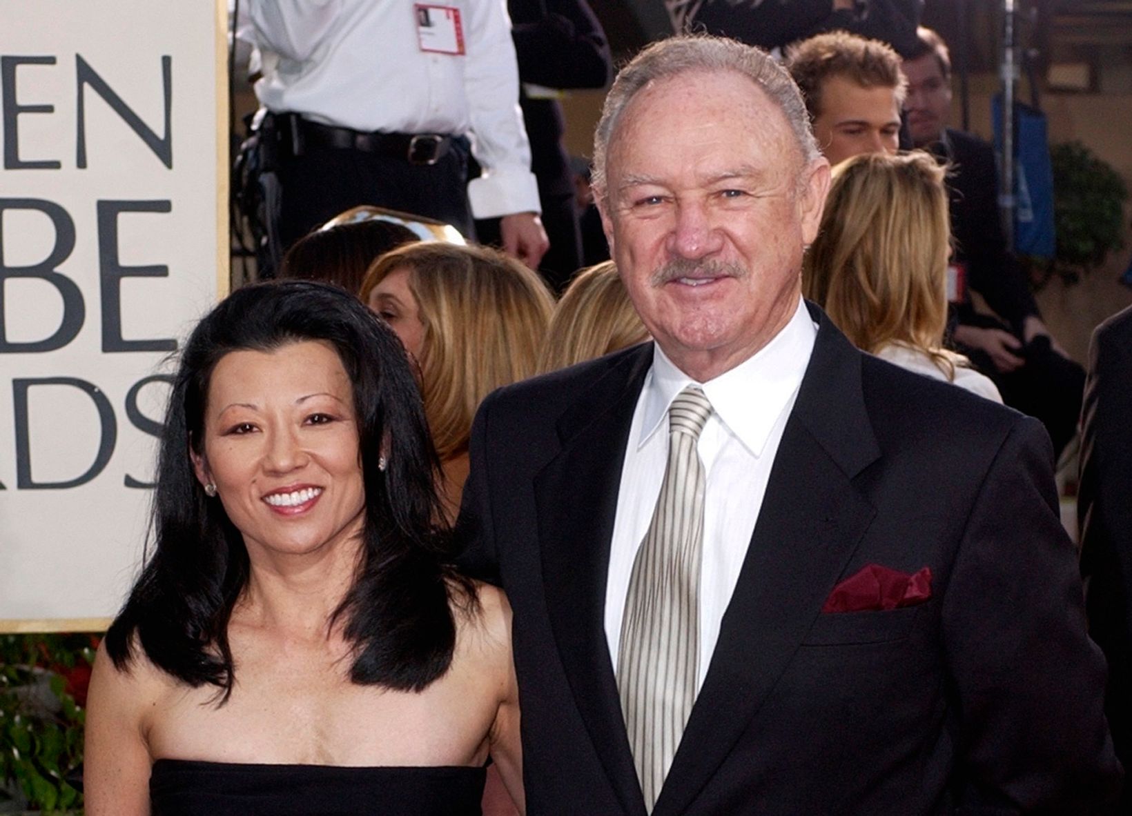 Gene Hackman og kona Betsy Arakawa i 2003