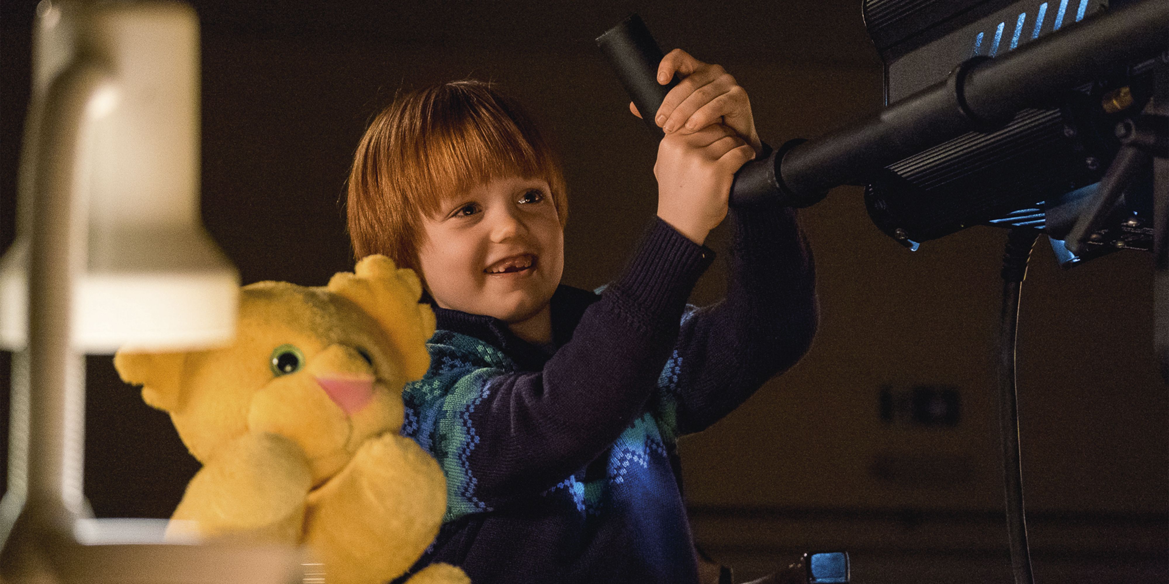 Oliver Dahl i Karsten og Petra lager teater