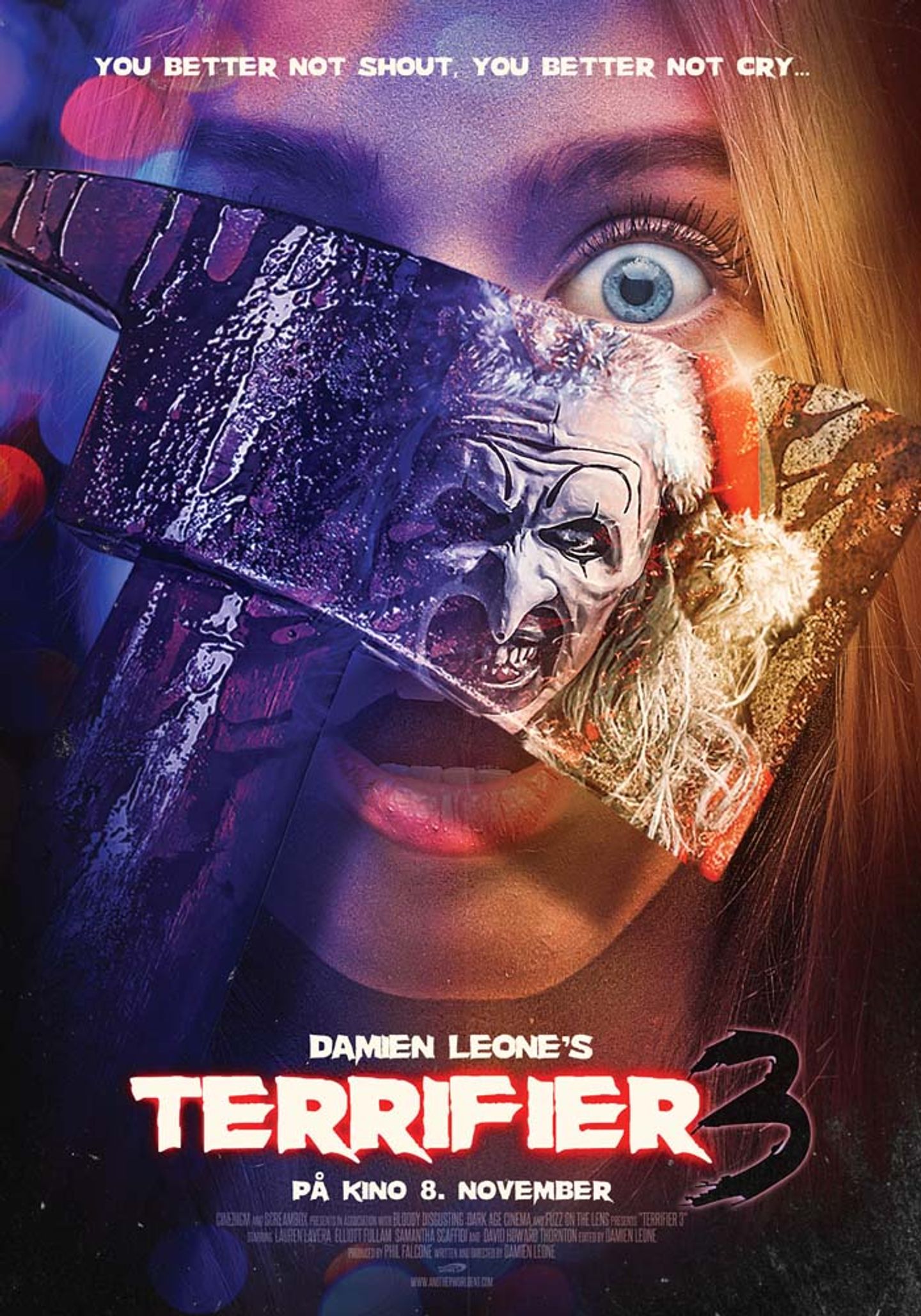 Plakat for 'Terrifier 3'