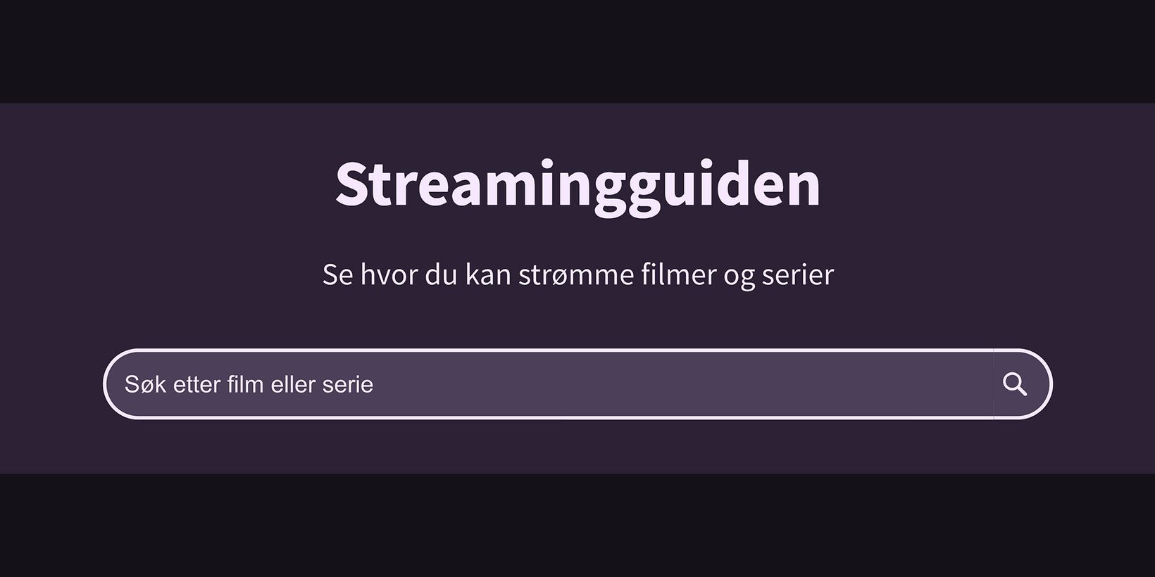 Streamingguiden