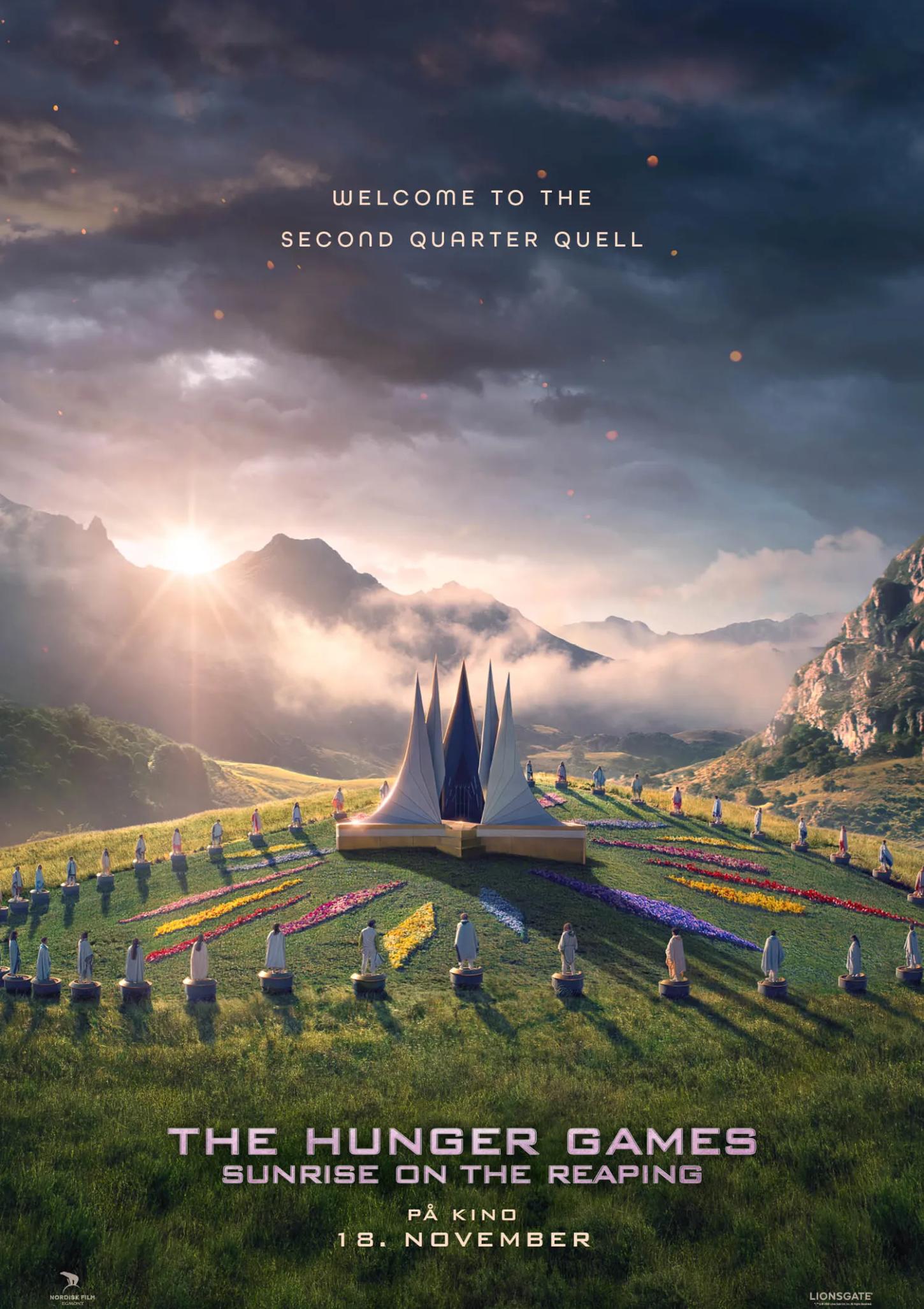 Plakat for 'The Hunger Games: Sunrise on the Reaping'