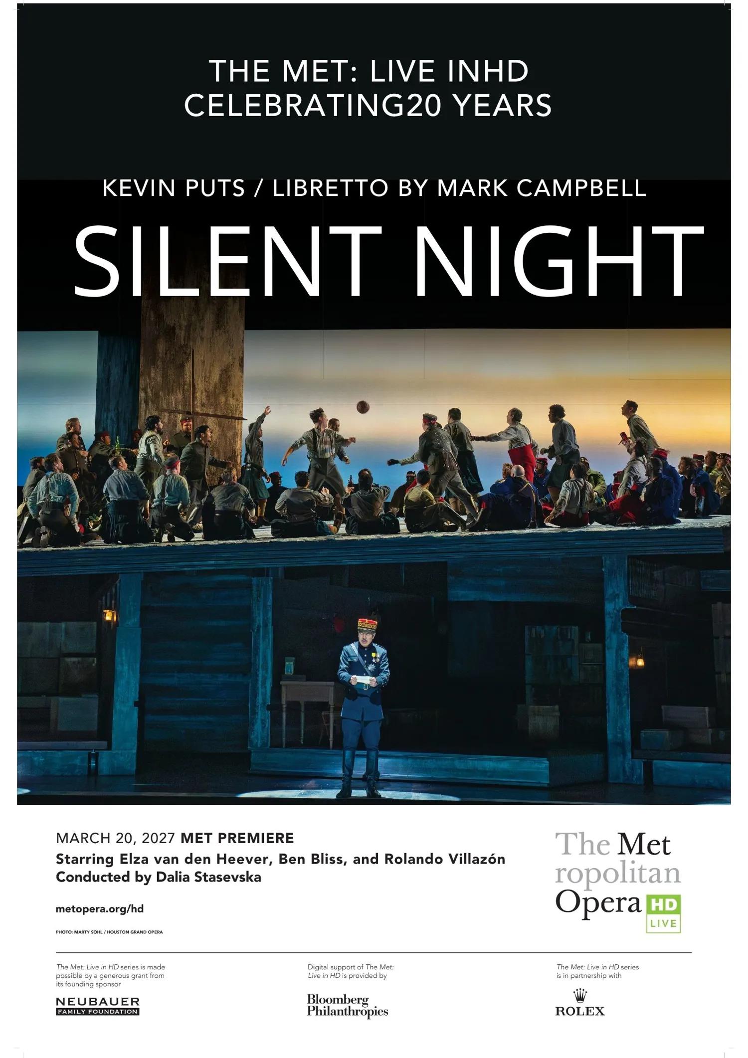 Bilde fra 'The Met Opera: SILENT NIGHT (Music by Kevin Puts / Libretto by Mark Campbell)'