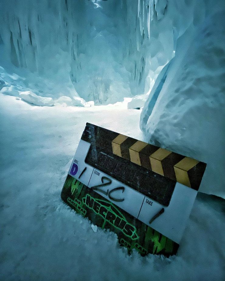 James Wans Instagram-bilde fra innspillingen av Aquaman and the Lost Kingdom