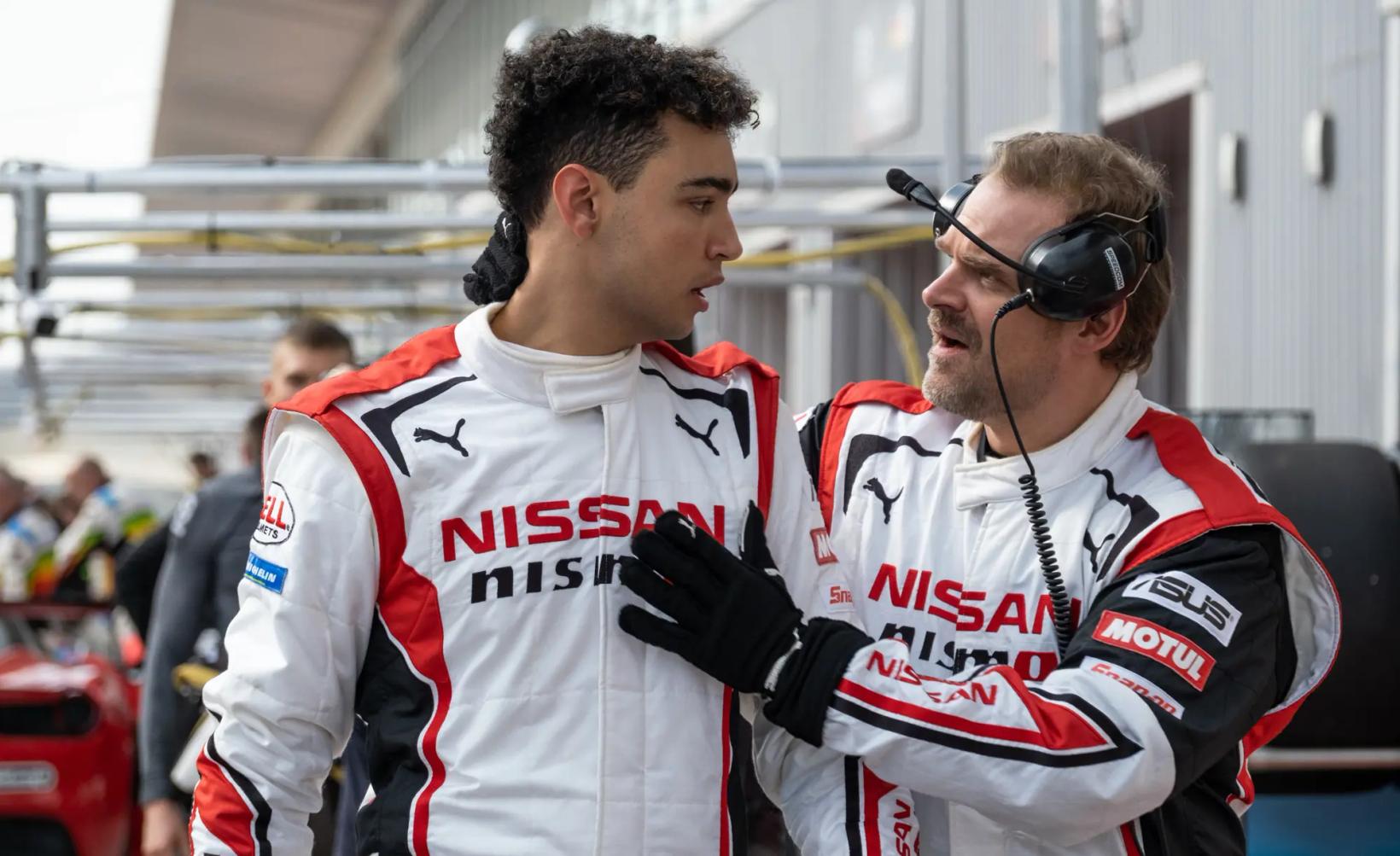 two men wearing goggles