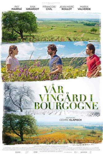 Plakat for 'Vår vingård i Bourgogne'