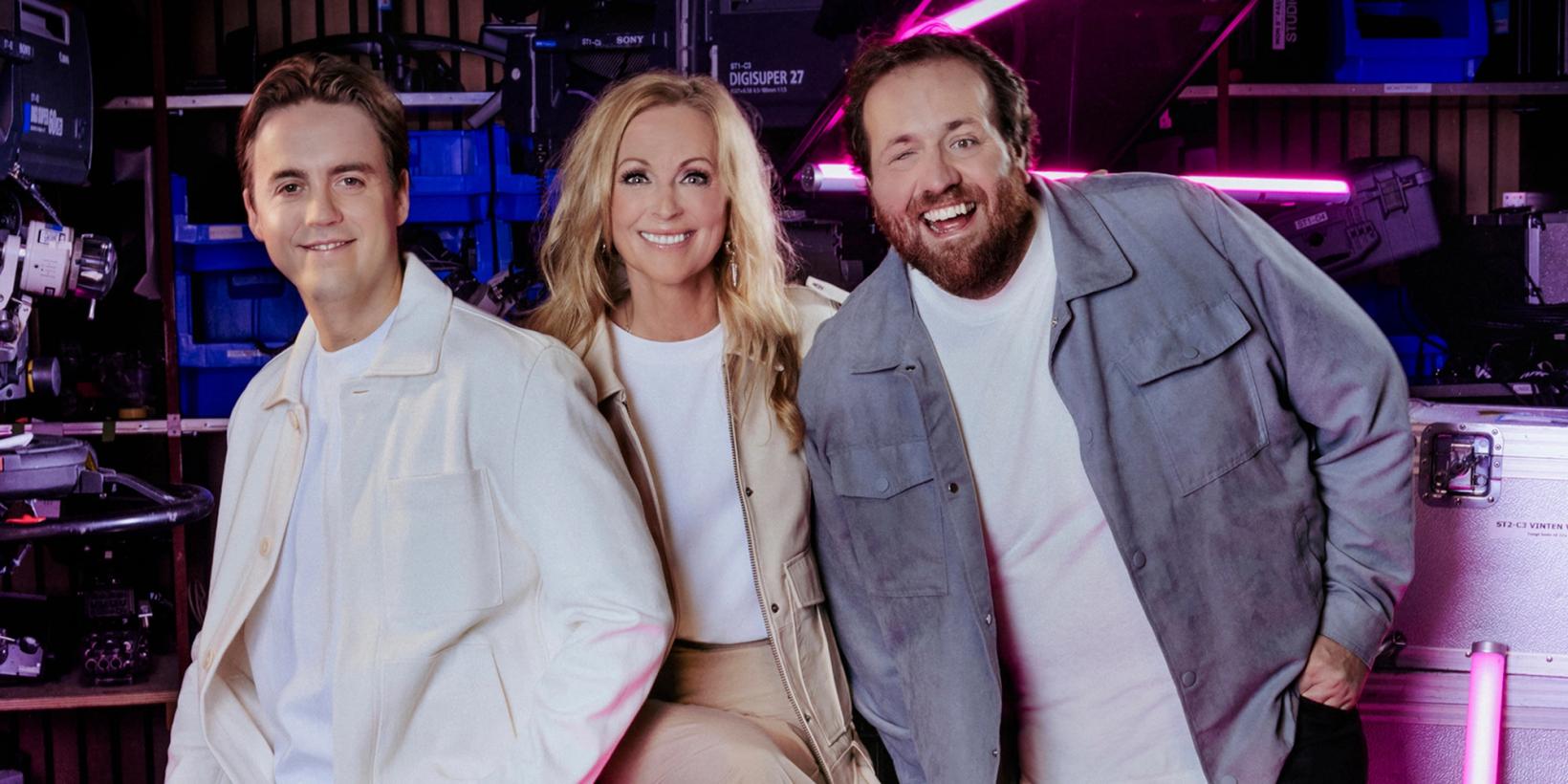 Markus Neby, Marte Stokstad og Ronny Brede Aase skal lede MGP-finalen 2026