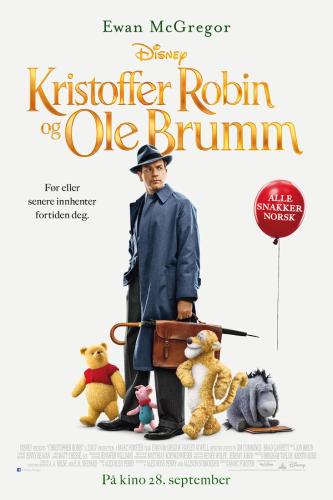 Plakat for 'Kristoffer Robin og Ole Brumm'