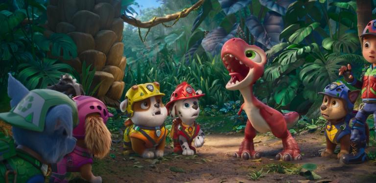 Bilde fra 'Paw Patrol: Dinofilmen'
