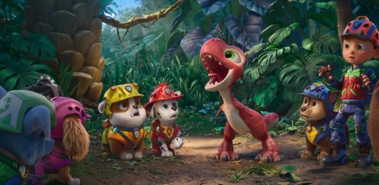 Bilde fra 'Paw Patrol: Dinofilmen'