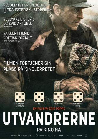 Plakat for 'Utvandrerne'