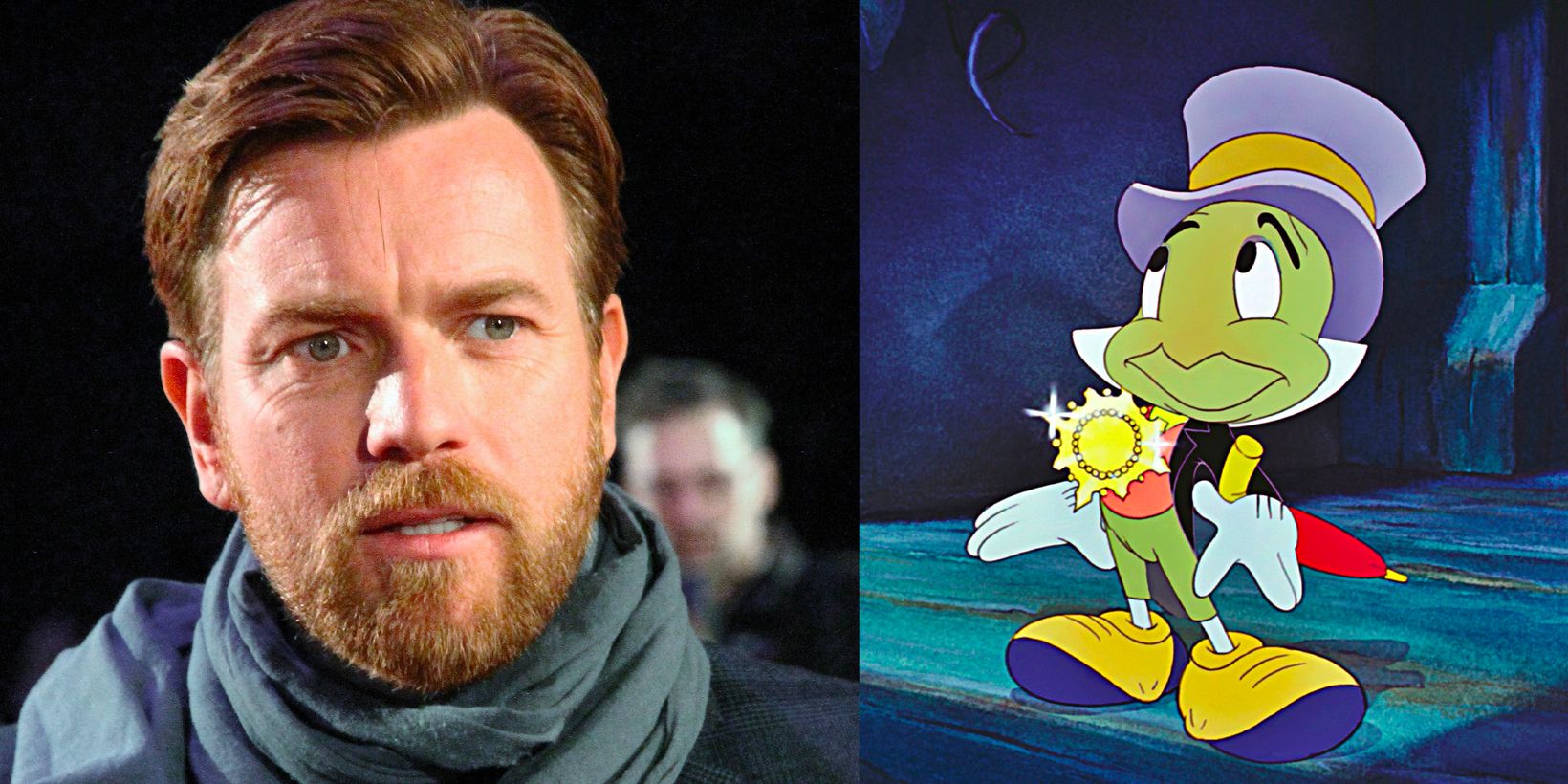 Ewan McGregor og Timmy Gresshoppe