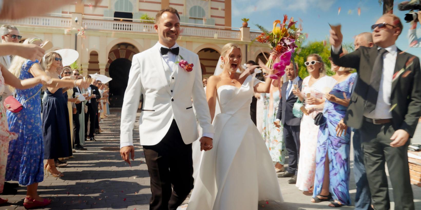 Sandra Lyng og Lasse Joachim Langerud i Stjernebryllup