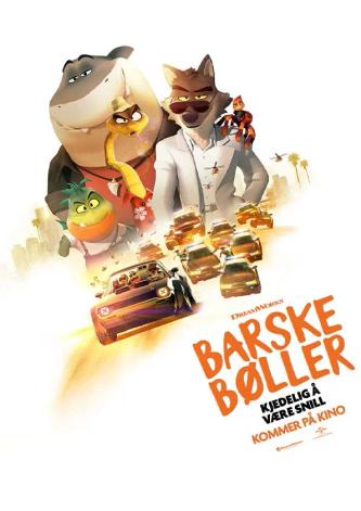Plakat for 'Barske Bøller'
