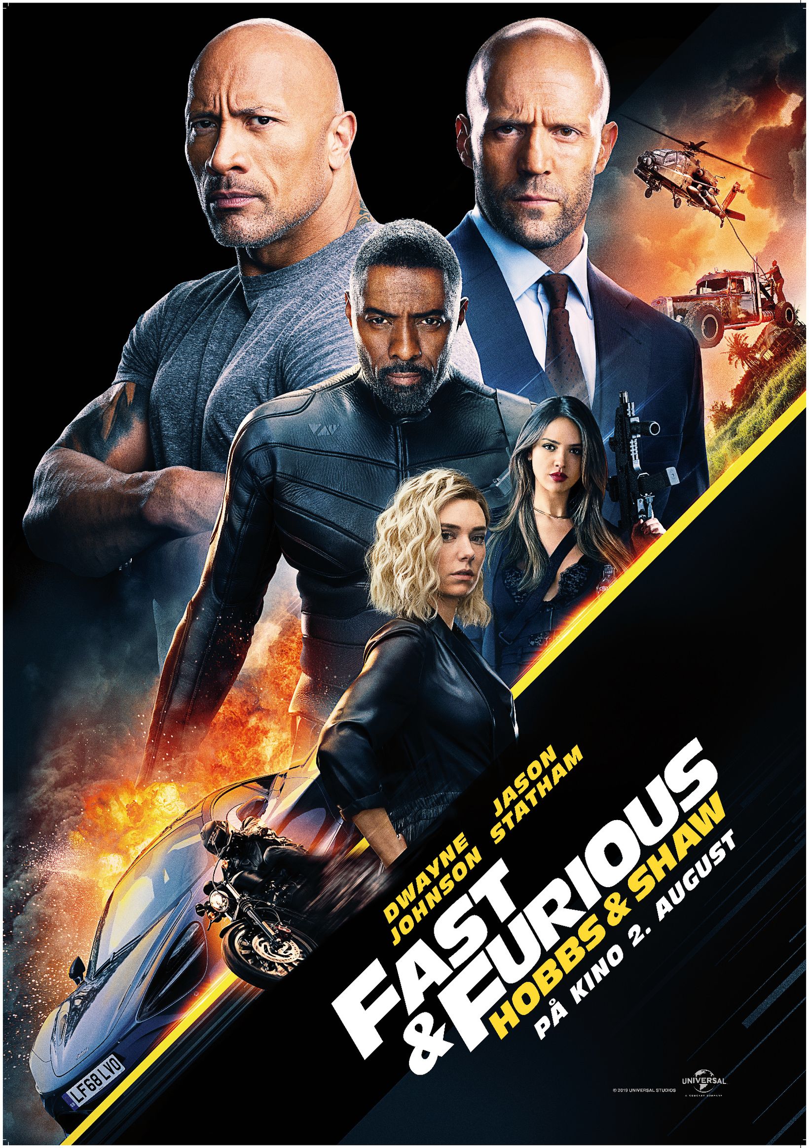 Plakat for 'Fast & Furious: Hobbs & Shaw'