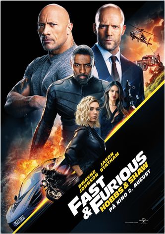 Plakat for 'Fast & Furious: Hobbs & Shaw'
