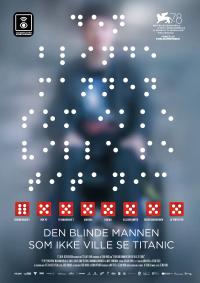 Plakat for 'Den blinde mannen som ikke ville se Titanic'