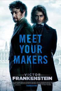 Plakat for 'Victor Frankenstein'
