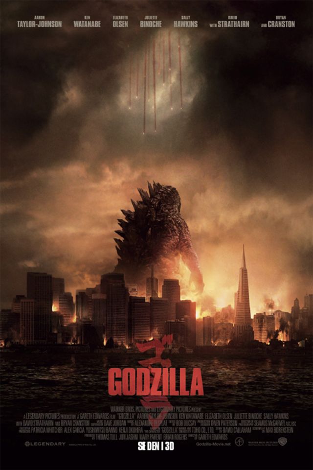 Godzilla - plakat - utklipp