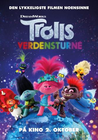 Plakat for 'Trolls – Verdensturné'
