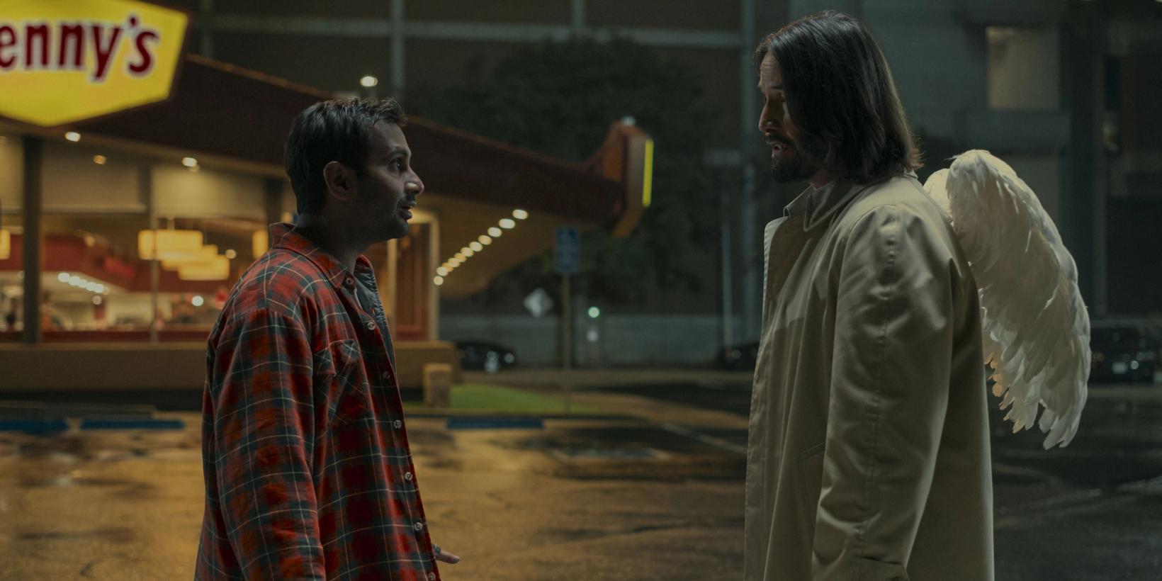 Keanu Reeves og Aziz Ansari i Good Fortune