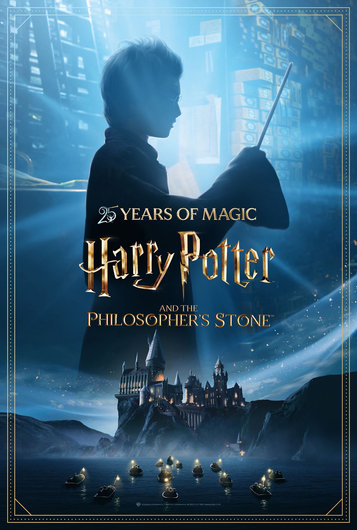 Plakat for 'Harry Potter og de vises stein'