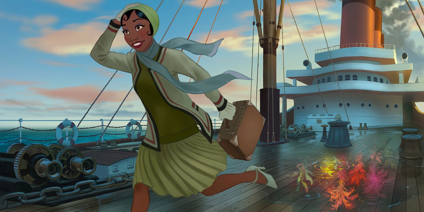 Tiana i serien Tiana