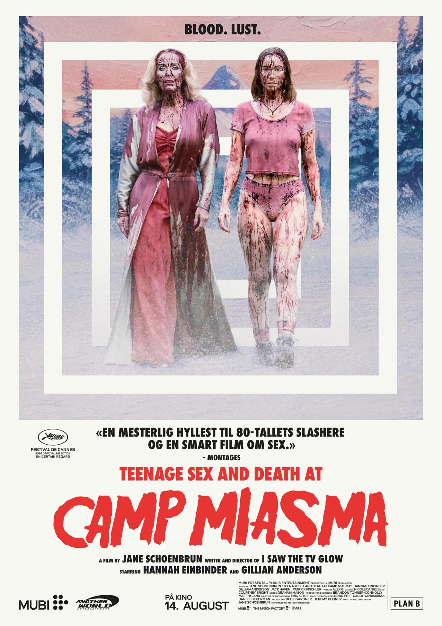 Plakat for 'Teenage Sex and Death at Camp Miasma'