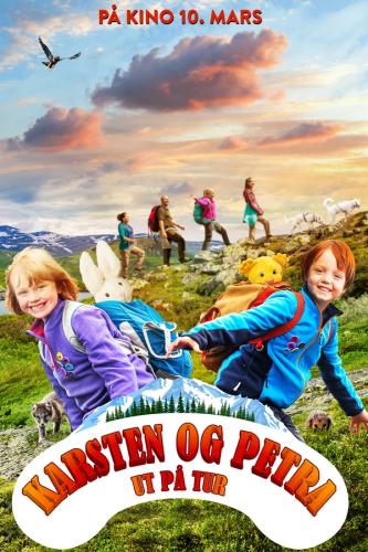 Plakat for 'Karsten og Petra - ut på tur'