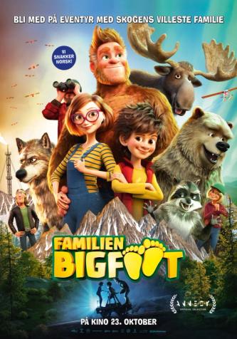 Plakat for 'Familien Bigfoot'