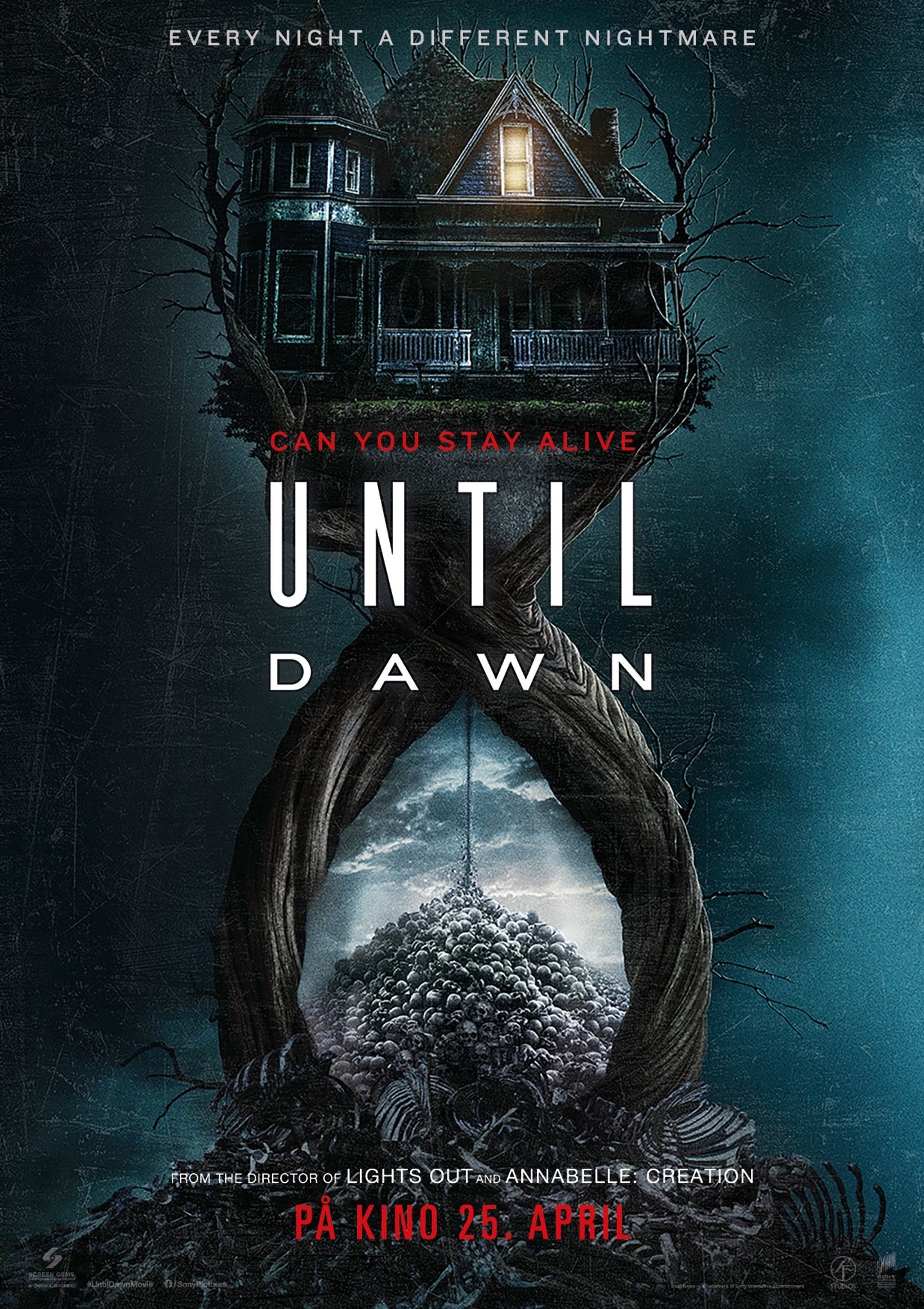 Plakat for 'Until Dawn'