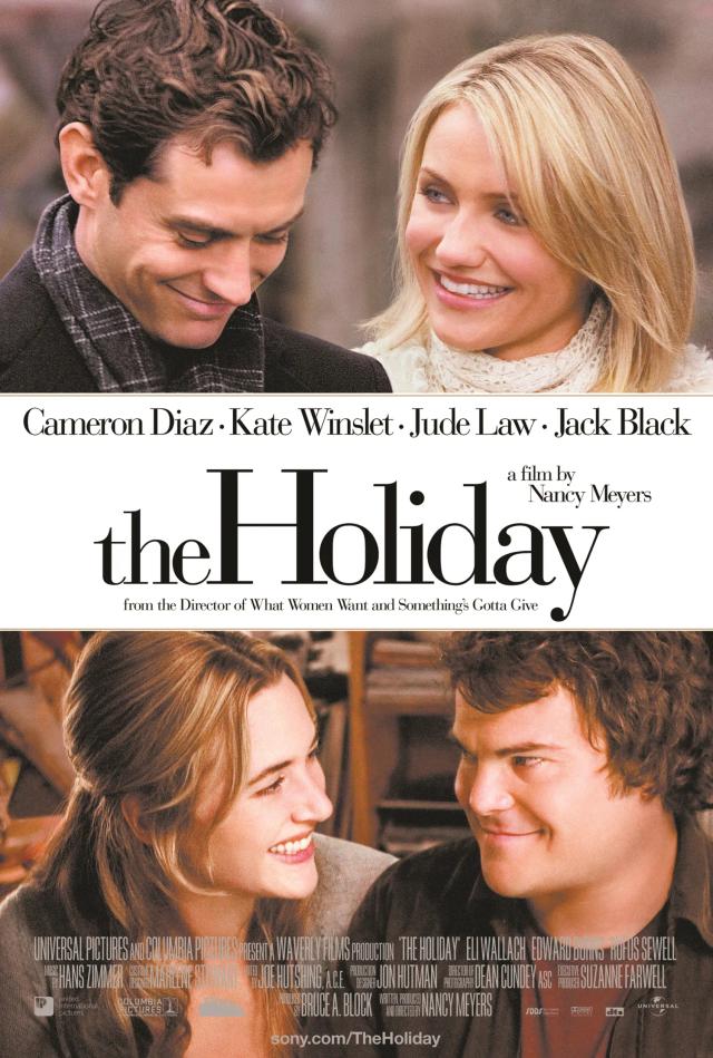 Cameron Diaz og Jude Law i The Holiday