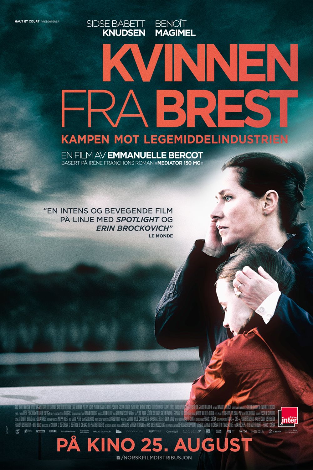 Sidse Babett Knudsen i Kvinnen fra Brest- Kampen mot legemiddelindustrien
