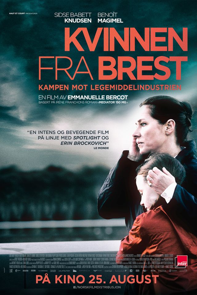Sidse Babett Knudsen i Kvinnen fra Brest- Kampen mot legemiddelindustrien