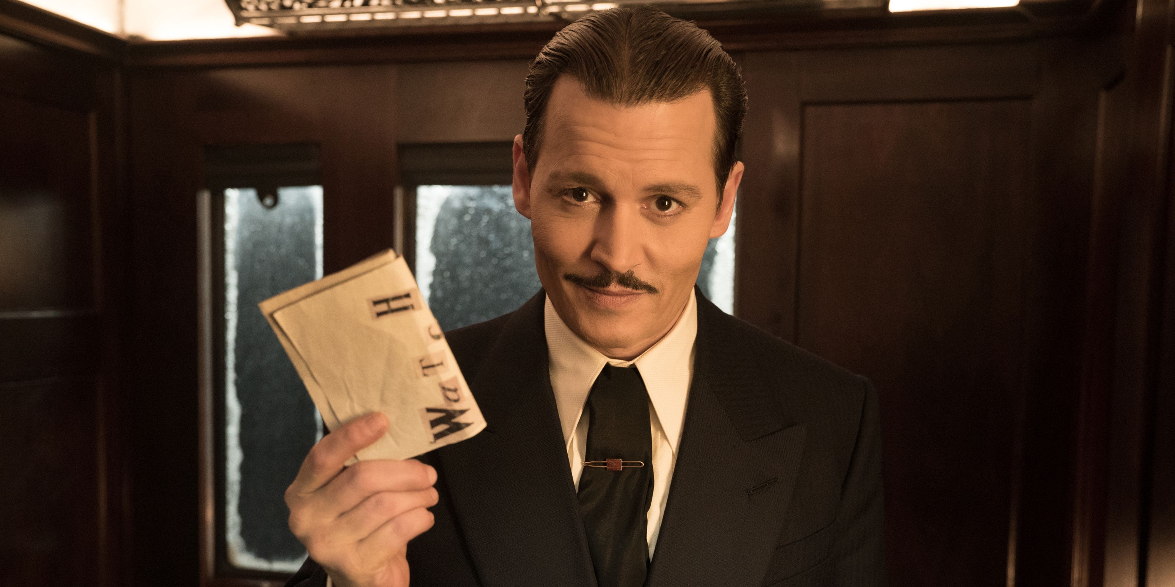 Johnny Depp i Mord på Orientekspressen