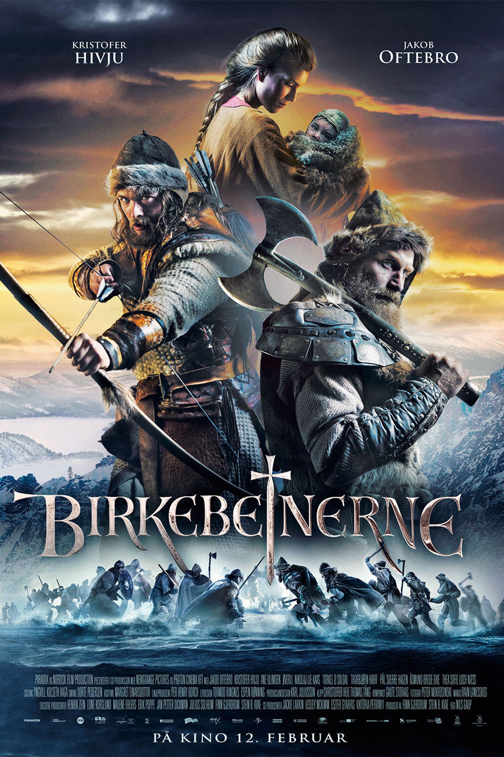 Plakat for 'Birkebeinerne'