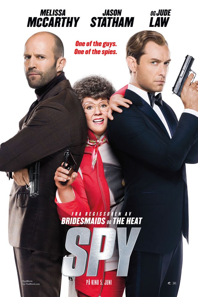Melissa McCarthy og Jude Law i Spy