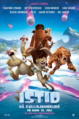 Plakat for 'Istid: På Kollisjonskurs (3D, norsk tale)'